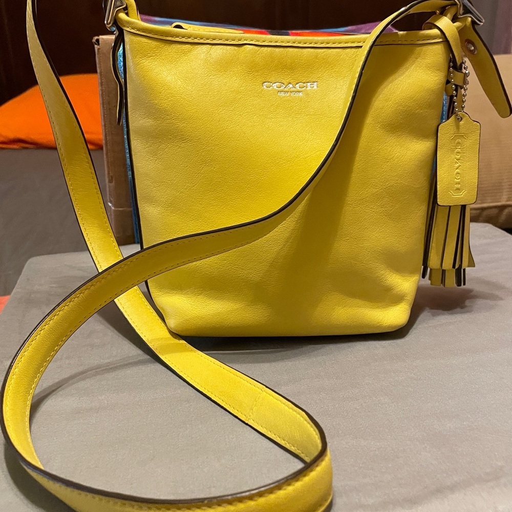 COPY - Coach Yellow Crossbody Bag